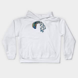 peacock Kids Hoodie